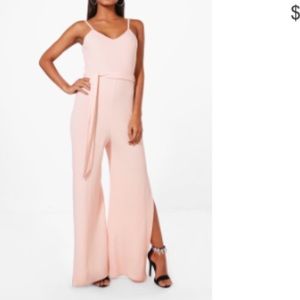 Nude Jumpsuit from Boohoo
